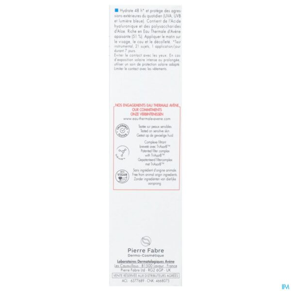 Packshot Avene Hydrance Spf30 Creme 40ml