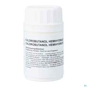 Packshot Chloorbutanol Hemihydraat 25g Febelcare