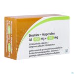 Packshot Diosmine+hesperidine Ab 450mg+50mg Filmomh Tabl 30