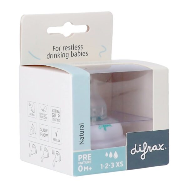 Packshot Difrax 123 Xs Natural + Speen