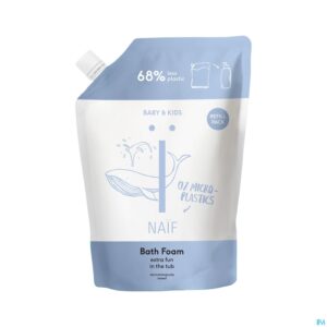 Packshot Naif Baby&kids Care Bath Foam Refill Doypack 500ml