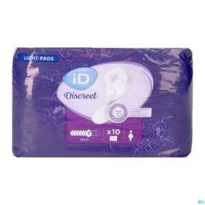 Packshot Id Discreet Maxi 10