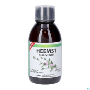 Packshot Heemst Keelsiroop 200ml