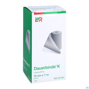Packshot Dauerbinde K 12cm X 7m 1 105906