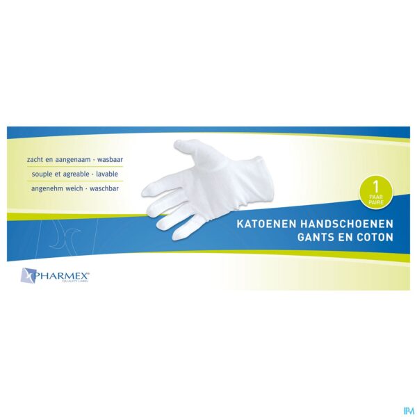 Packshot Pharmex Handschoen Katoen Small 2