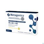 Packshot Metagenics Vit. D3 + K2 NFD 56 kauwtabletten blister