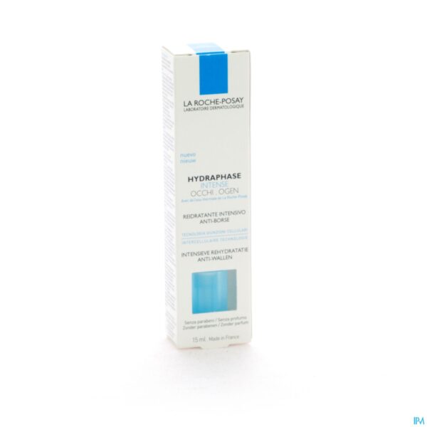 Packshot La Roche Posay Hydraphase Intens Ogen 15ml Packshot La Roche Posay Hydraphase Intens Ogen 15ml
