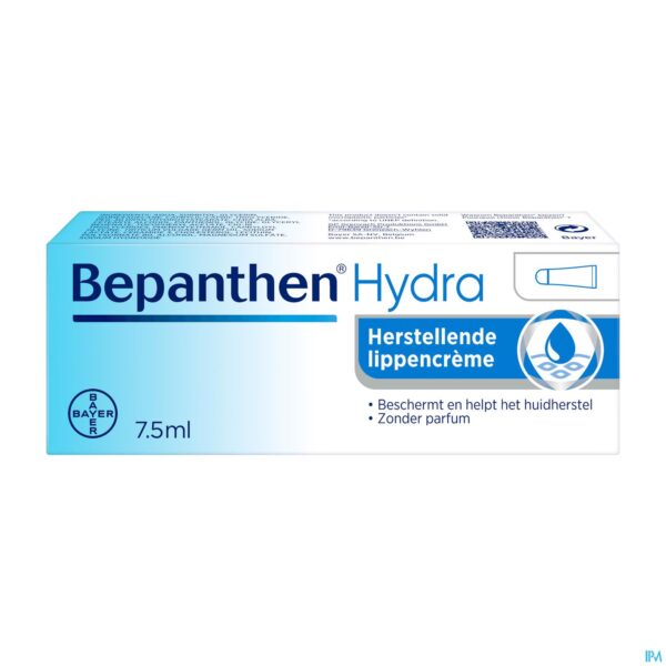 Packshot BEPANTHEN HYDRA HERSTELLENDE LIPPENCREM Packshot BEPANTHEN HYDRA HERSTELLENDE LIPPENCREM