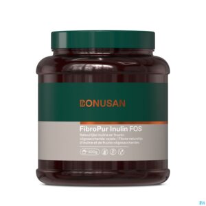 Packshot Fibropur Inulin Fos 500g Bonusan