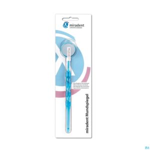 Packshot Miradent Mondspiegel Blauw