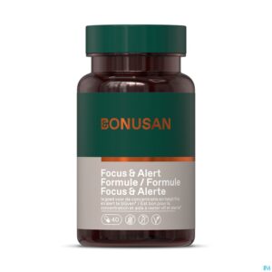 Productshot Focus & Alert Formule Caps 40 Bonusan