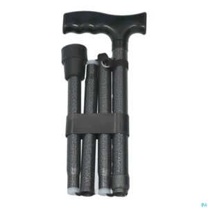 Productshot Pluviose Wandelstok 5delig Opvouwbaar Grijs
