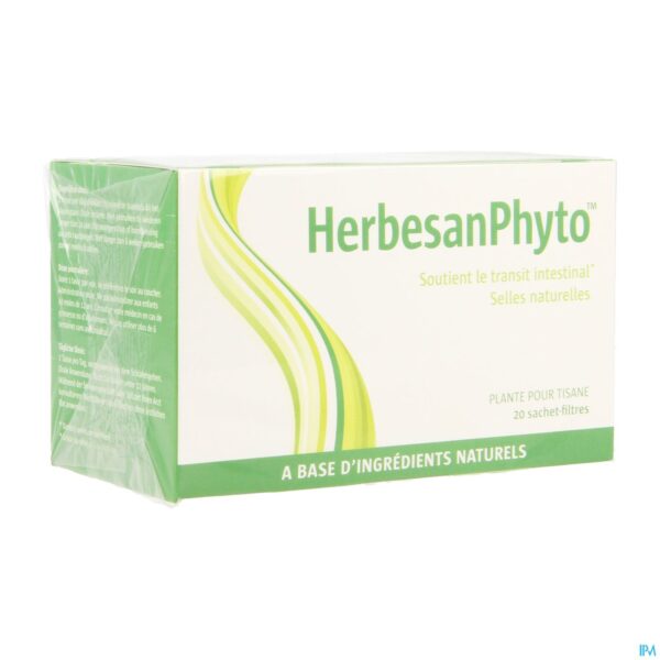 Packshot Herbesanphyto Kruidenthee Zakjes 20