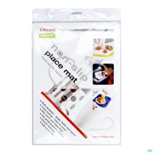Packshot Placemat Anti-slip Rood 35x25cm Dycem