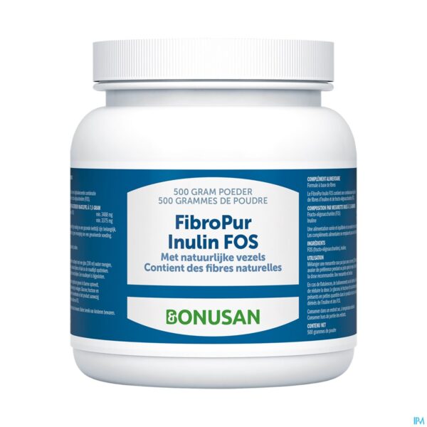Packshot Fibropur Inulin Fos 500g Bonusan