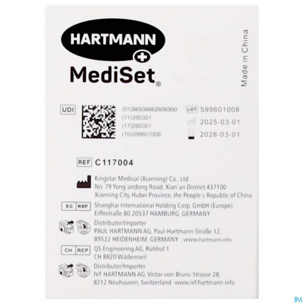 Packshot Hartmann Plastic Tongspatel 15cm 40 4717490