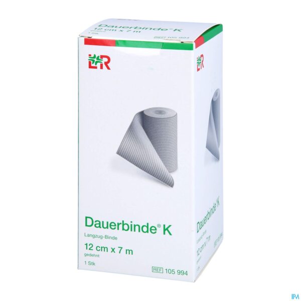Packshot Dauerbinde K 12cm X 7m 1 105906
