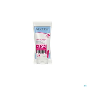 Packshot Dexeryl Douchecreme 2x200ml Promo