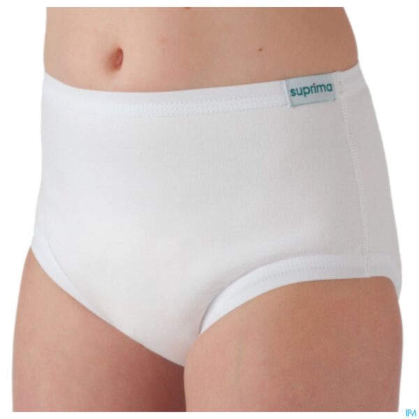 Lifestyle_image Suprima 8118 Slip Katoen/pu Wit T116