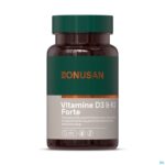 Packshot Vitamine D3 & K2 Softcaps 120 Bonusan