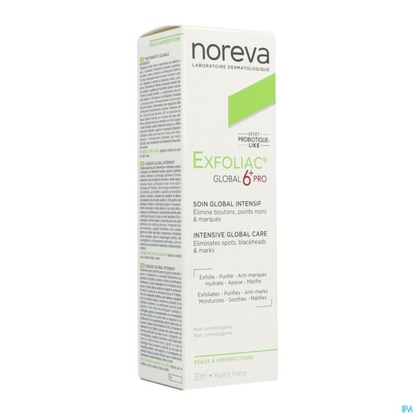 Packshot Exfoliac Global 6+ Pro 30ml