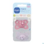 Packshot Mam Fopspeen Original Pure Siliconen 0-6m Meisje