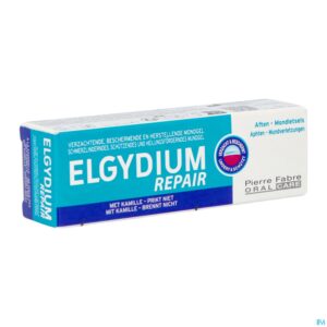 Packshot Elgydium Repair Gel Buccal Tube 15ml Verv.3644960