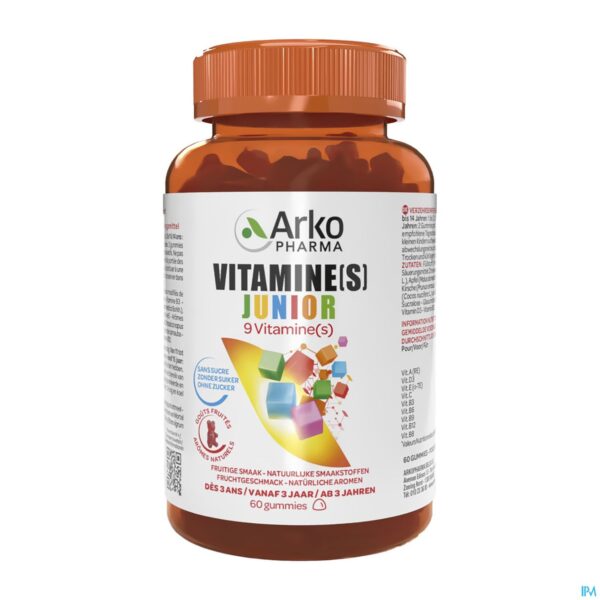Packshot Arko Junior Multivitamines Gummies 60