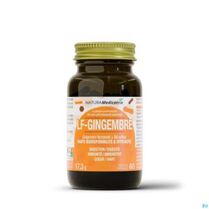 Packshot Lacto Fermentee Gingembre Caps 60