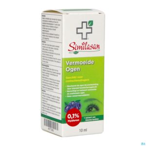 Packshot Similasan Vermoeide Ogen Druppels 10ml
