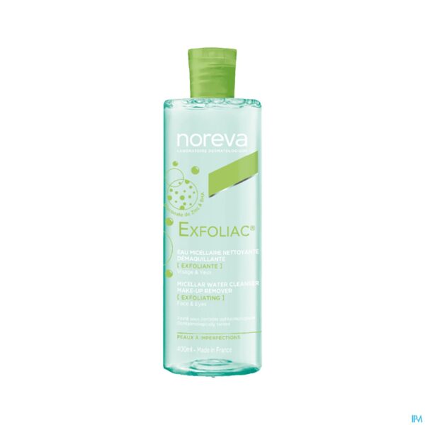 Packshot Exfoliac Eau Micellaire 400ml