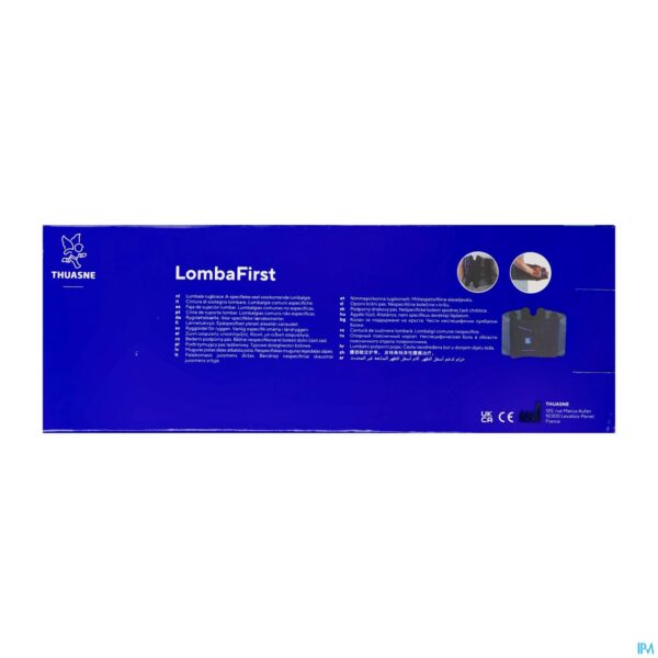 Packshot Thuasne Lombafirst H26 T1 Zwart