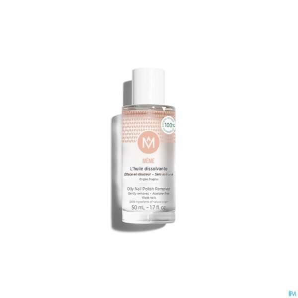 Packshot Meme Dissolvant Olie 50ml