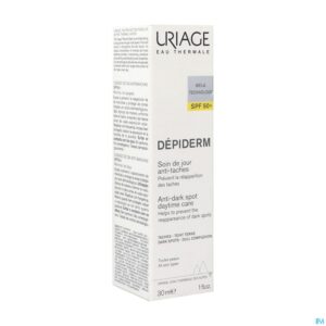 Packshot Uriage Depiderm Dagverzorging T/vlekken Ip50+ 30ml