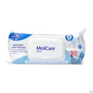 Packshot Molicare Skin Moist Care Tissues 50
