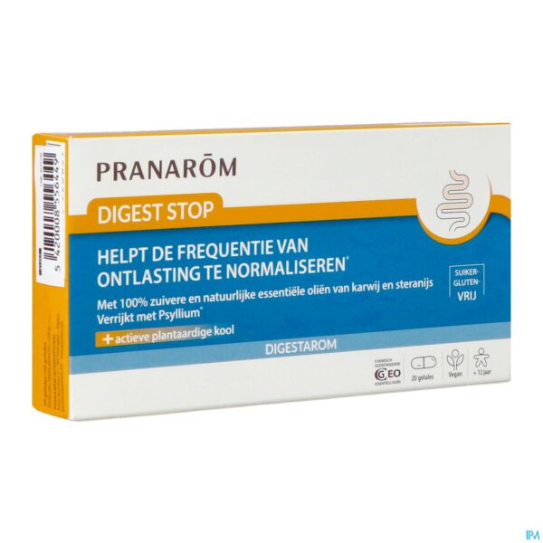 Packshot Pranarom Digestarom Digest Stop Caps 20