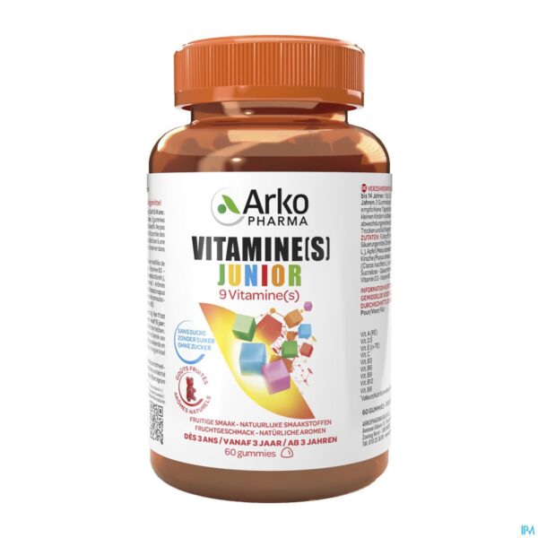 Packshot Arko Junior Multivitamines Gummies 60