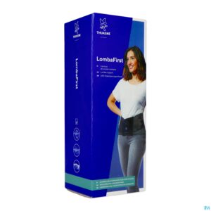 Packshot Thuasne Lombafirst H26 T1 Zwart
