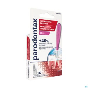 Packshot Parodontax Interdental Brushes 0,4mm 6