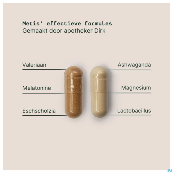 Lifestyle_image Metis Slaap & Nervositeit Duo V-caps 40x2