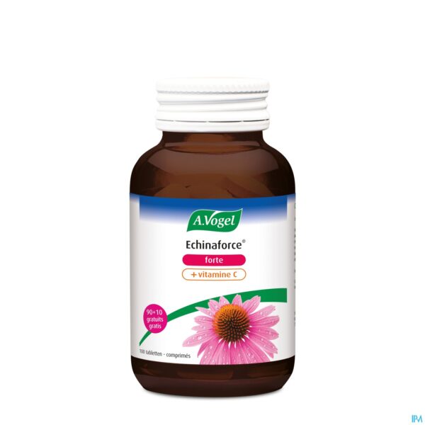 Productshot A.vogel Echinaforce Forte + Vitamine C Tabl 100 Productshot A.vogel Echinaforce Forte + Vitamine C Tabl 100