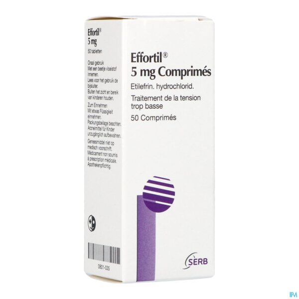 Packshot Effortil Comp 50 X 5mg
