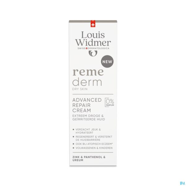 Packshot Widmer Remederm Dry Skin Adv.repair Cr N/parf 75ml