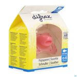 Packshot Difrax Fopspeen Natural 0-6m