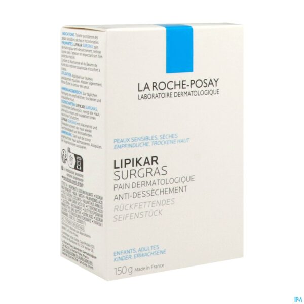 Packshot La Roche Posay Lipikar Overvet Wasstuk 150g