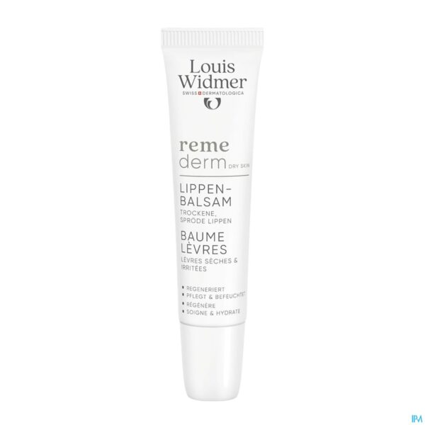 Productshot Widmer Remederm Lippenbalsem 15ml