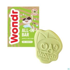 Productshot Wondr Kids Bar Apple Splash 55g