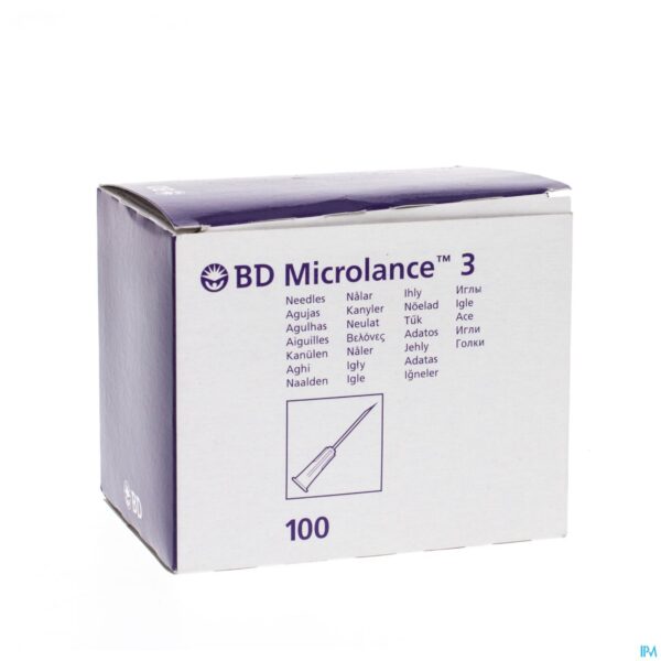 Packshot Bd Microlance 3 Nld 21g 1 1/2 Rb 0,8x40mm Groen100