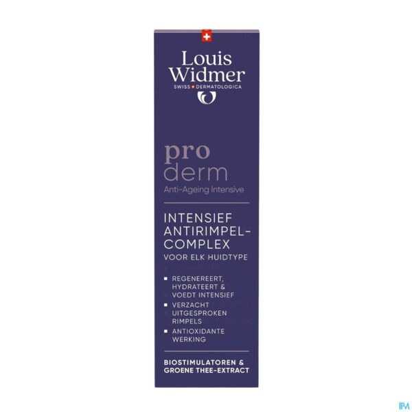 Packshot Widmer Proderm Intensief Antirimpelcomplex 30ml