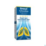 Packshot Siroxyl Carbocisteine 250mg/5ml Siroop 250ml